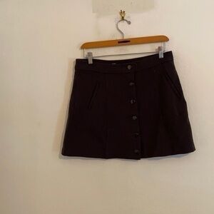 URBAN OUTFITTERS BDG BLACK MINI SKIRT SIZE 8